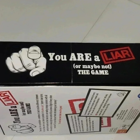 Outset Media You are A Liar Fact Or Fiction Guessing Party Card Game NWOT - Picture 6 of 9